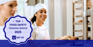 Userve Receives Top Food Safety Training Service Award